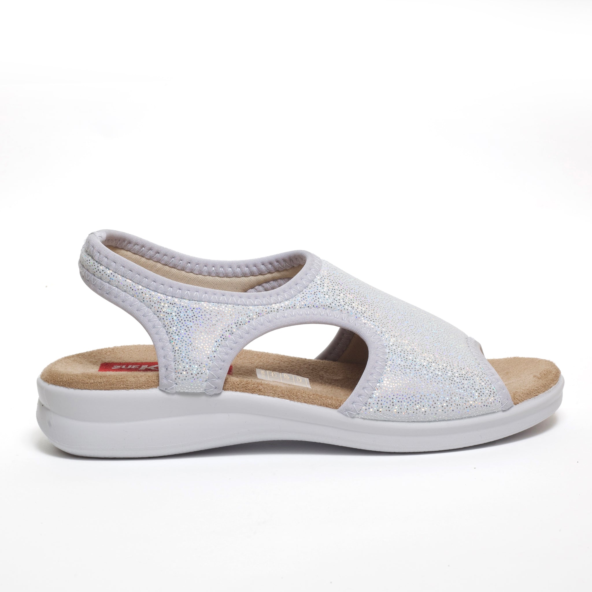 SANDALIA STRETCH CONFORT BLANCO