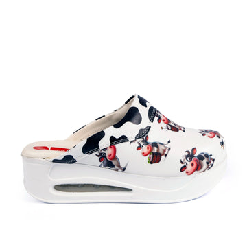 Zuecos Airmax Cow